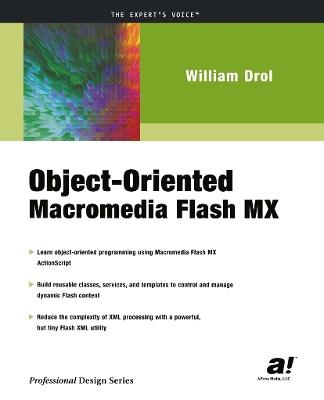 Object-Oriented Macromedia Flash MX - William Drol - cover