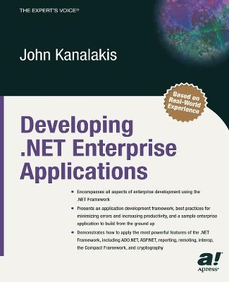 Developing .NET Enterprise Applications - John Kanalakis - cover
