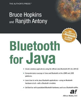 Bluetooth For Java - Ranjith Antony,Bruce Hopkins - cover