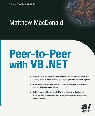 Peer-to-Peer with VB .NET - Matthew MacDonald - cover