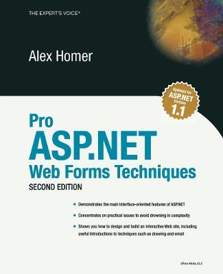 Pro ASP.NET Web Forms Techniques - Alex Homer - cover