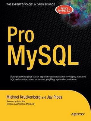 Pro MySQL - Jay Pipes,Michael Kruckenberg - cover