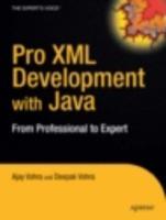 Pro XML Development with Java Technology - Ajay Vohra - cover