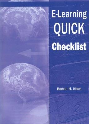 E-Learning Quick Checklist - Badrul Khan - cover
