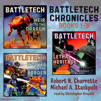 BattleTech Chronicles Books 1 - 3
