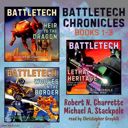 BattleTech Chronicles Books 1 - 3