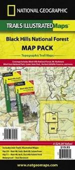 Black Hills National Forest, Map Pack Bundle: Trails Illustrated Other Rec. Areas