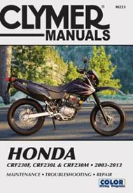 Honda CRF230F (2003-2013), CRF230L & CRF230M (2008-2009) Motorcycle Service Repair Manual: 41334