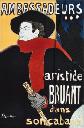 Taccuino Art Nouveau: Aristide Bruant Magneto BB small