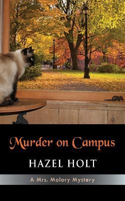 Murder on Campus - Hazel Holt - cover