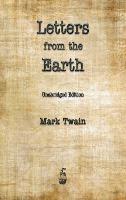 Letters from the Earth - Mark Twain - cover