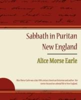Sabbath in Puritan New England - Alice Morse Earle - cover