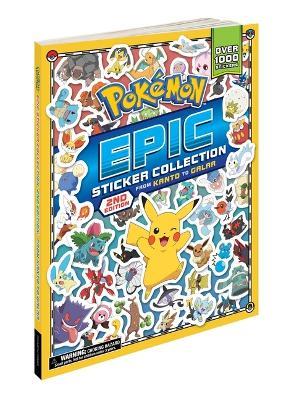 Pokémon Epic Sticker Collection 2nd Edition: From Kanto to Galar - Pikachu Press - cover