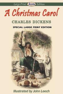 A Christmas Carol Large Print - Charles Dickens - cover