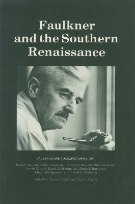 Faulkner and the Southern Renaissance - cover