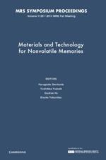 Materials and Technology for Nonvolatile Memories: Volume 1729
