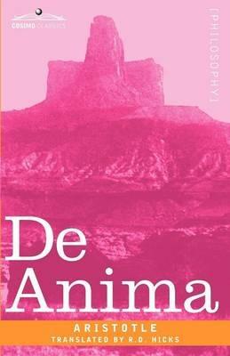 de Anima - Aristotle - cover