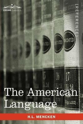 The American Language - H L Mencken - cover