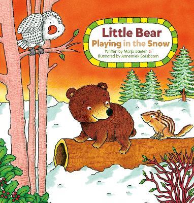 Little Bear. Playing in the Snow - Marja Baeten - cover