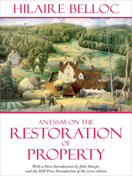 An Essay on the Restoration of Property
