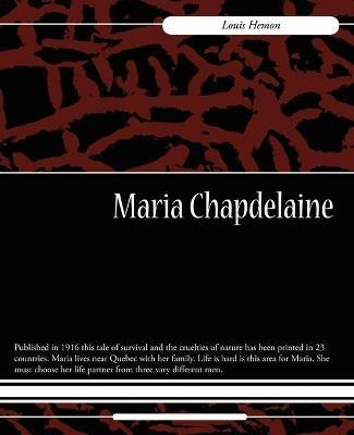Maria Chapdelaine - Louis Hemon - cover