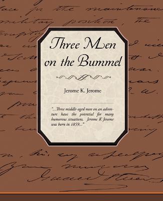 Three Men on the Bummel - Jerome Klapka Jerome - cover