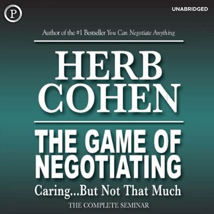 The Game of Negotiating