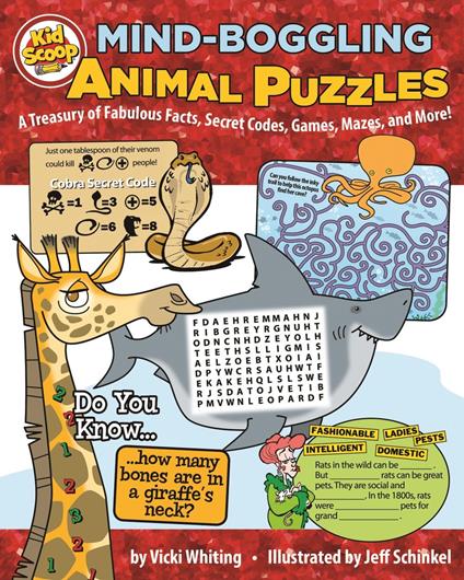 Mind-Boggling Animal Puzzles - Vicki Whiting,Jeff Schinkel - ebook