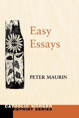 Easy Essays - Peter Maurin - cover