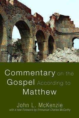 Commentary on the Gospel According to Matthew - John L McKenzie - cover