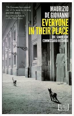 Everyone in their place. The summer of Commissario Ricciardi - Maurizio de Giovanni - copertina