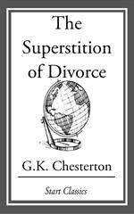 The Superstition of Divorce