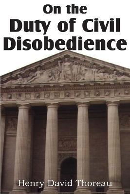 On the Duty of Civil Disobedience - Henry David Thoreau - cover