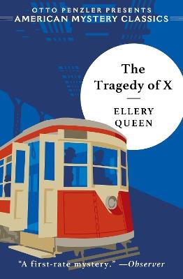 Tragedy of X - Ellery Queen - cover