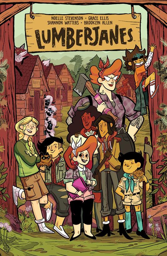 Lumberjanes Vol. 9 - Gus Allen,Grace Ellis,ND Stevenson,Shannon Watters - ebook