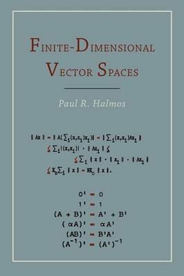 Finite Dimensional Vector Spaces - Paul R Halmos - cover