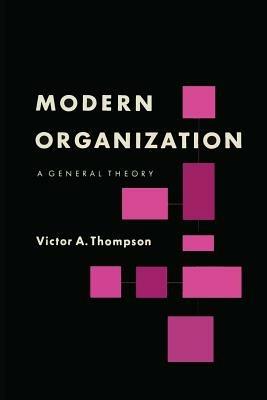 Modern Organization - Victor Alexander Thompson - cover