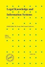 Legal Knowledge and Information Systems: Jurix 2016: The Twenty-Ninth Annual Conference