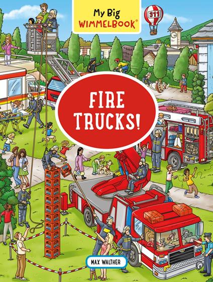 My Big Wimmelbook® - Fire Trucks! - Max Walther - ebook