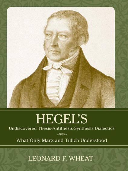 Hegel's Undiscovered Thesis-Antithesis-Synthesis Dialectics