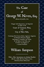 The Case of George W. Niven, Esq.