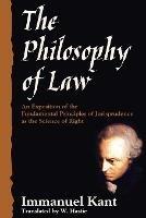 The Philosophy of Law - Immanuel Kant - cover