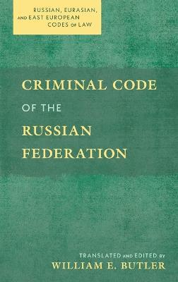 Criminal Code of the Russian Federation - cover