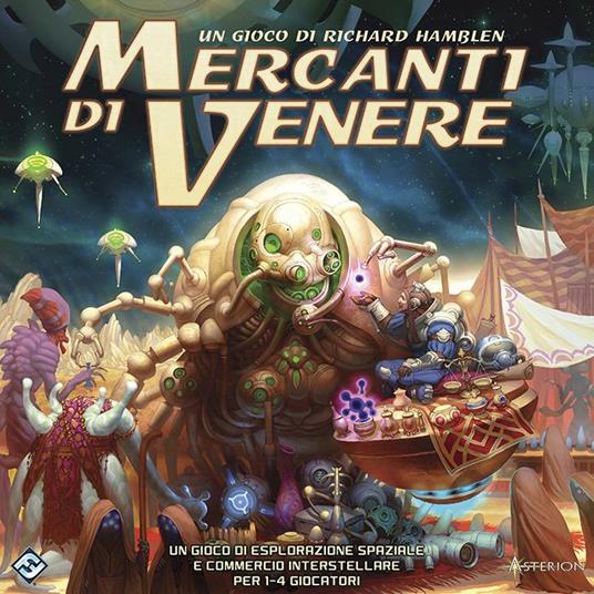 Mercanti di Venere. Gioco da tavolo