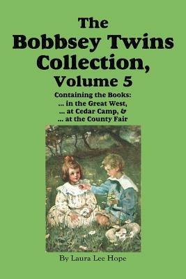 The Bobbsey Twins Collection, Volume 5: in the Great West; at Cedar Camp; at the County Fair - Laura Lee Hope,Howard R Garis - cover