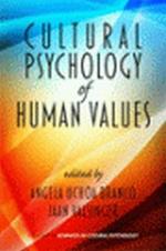 Cultural Psychology of Human Values