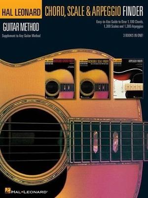 Guitar Chord, Scale & Arpeggio Finder - Hal Leonard Publishing Corporation - cover