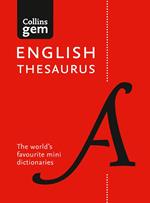 Collins GEM English Thesaurus