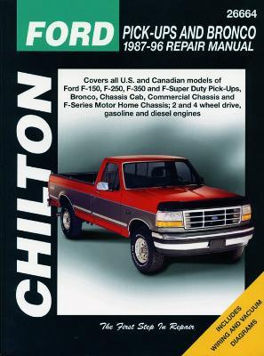 Ford Pick-ups & Bronco ('80- '96) (Chilton) - Haynes Publishing - cover