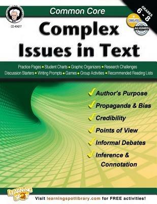Common Core: Complex Issues in Text - Linda Armstrong - cover
